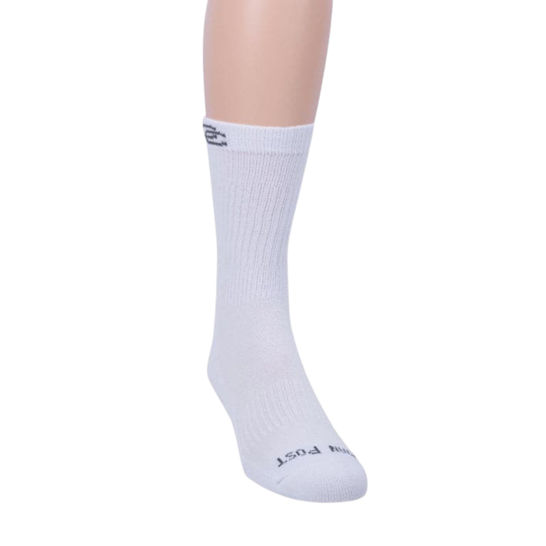 Dan Post Men's Crew Lite White Socks
