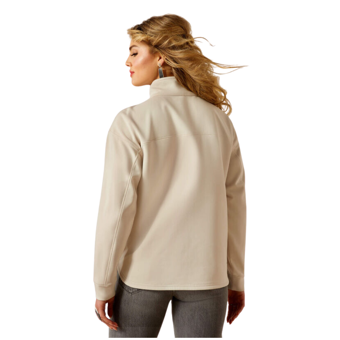 Ariat Women's Breeze Logo Zip Ancient Scroll Sweatshirt