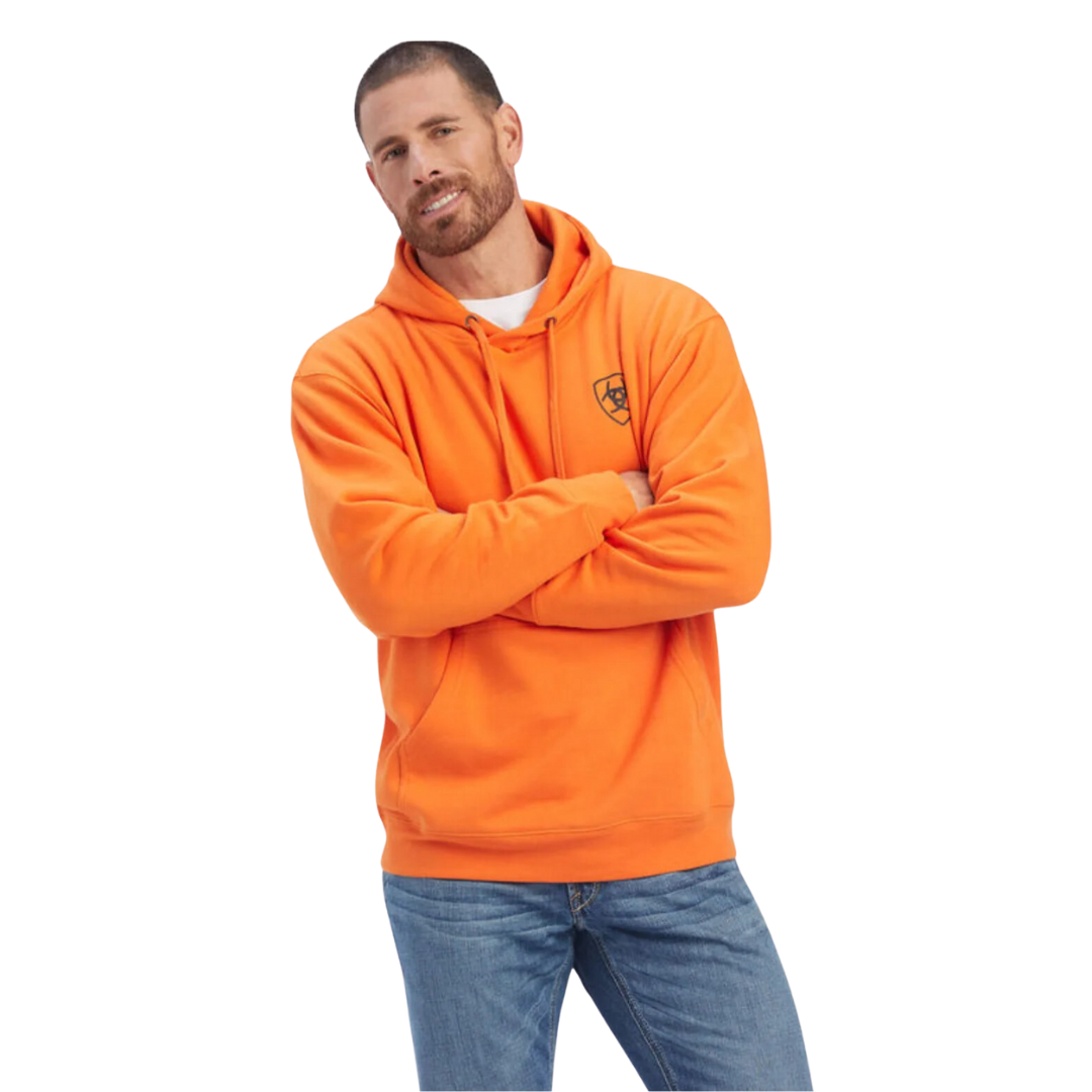 Ariat Men's Free Bird Harvest Pumpkin Sweatshirt