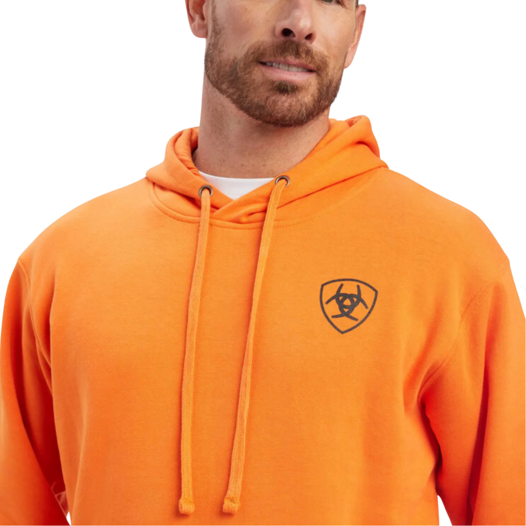 Ariat Men's Free Bird Harvest Pumpkin Sweatshirt