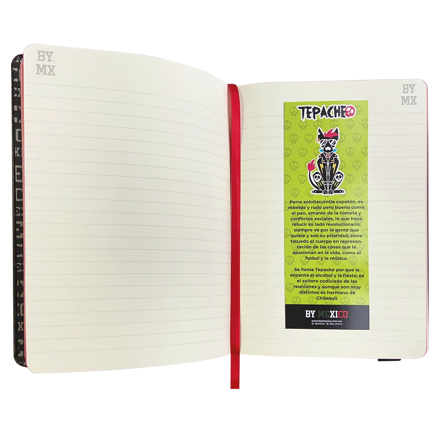By México Xoloescuincle Tepache Notebook Cover