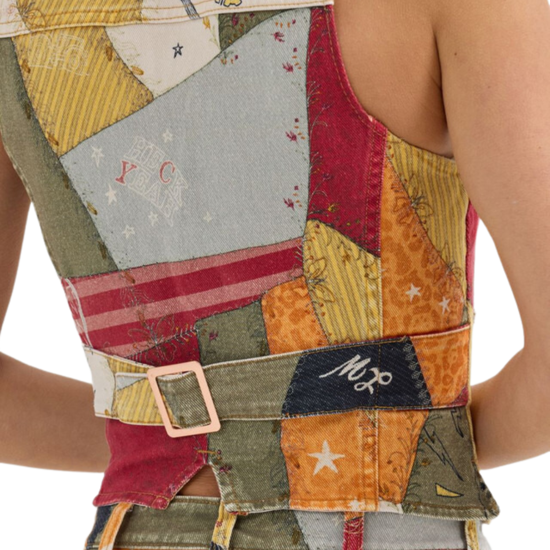 Wrangler Women's Lainey Wilson Patchwork Vest
