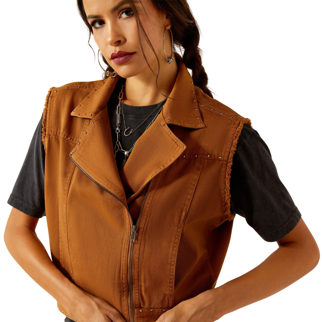 Ariat Women's Harley Tobacco Brown Vest