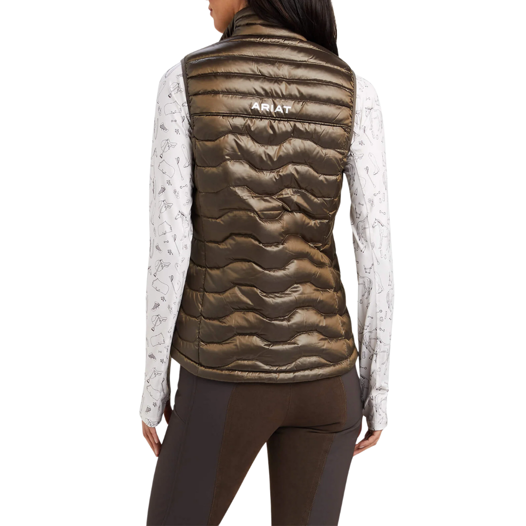 Ariat Women's Ideal Down Bark Brown Vest