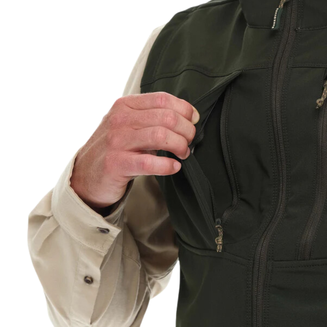 Gameguard Men's Guía Grande Juniper Black Vest