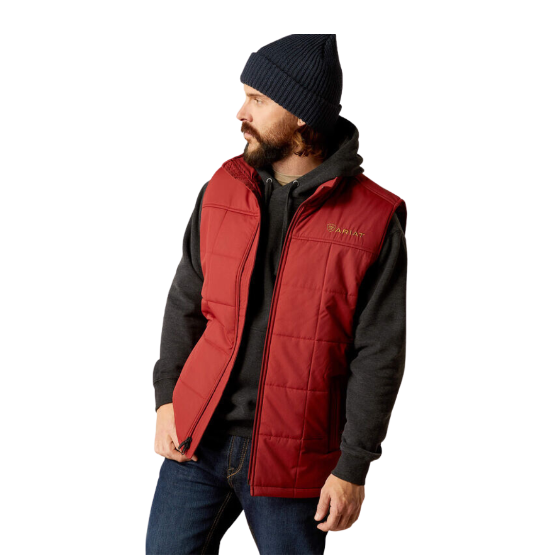 Ariat Men's Crius Insulated Red Vest