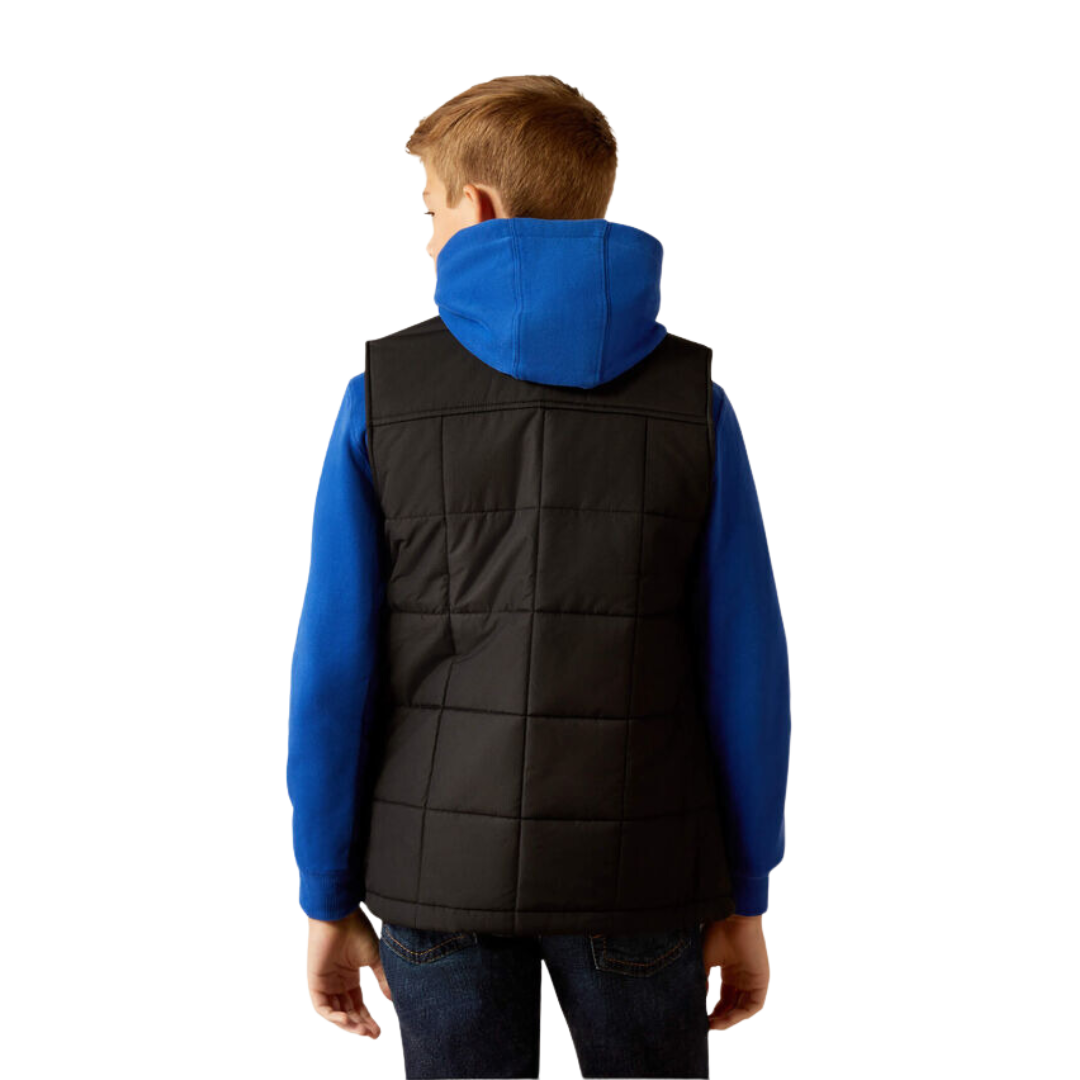 Ariat Youth Boy's Crius Insulated Black Vest