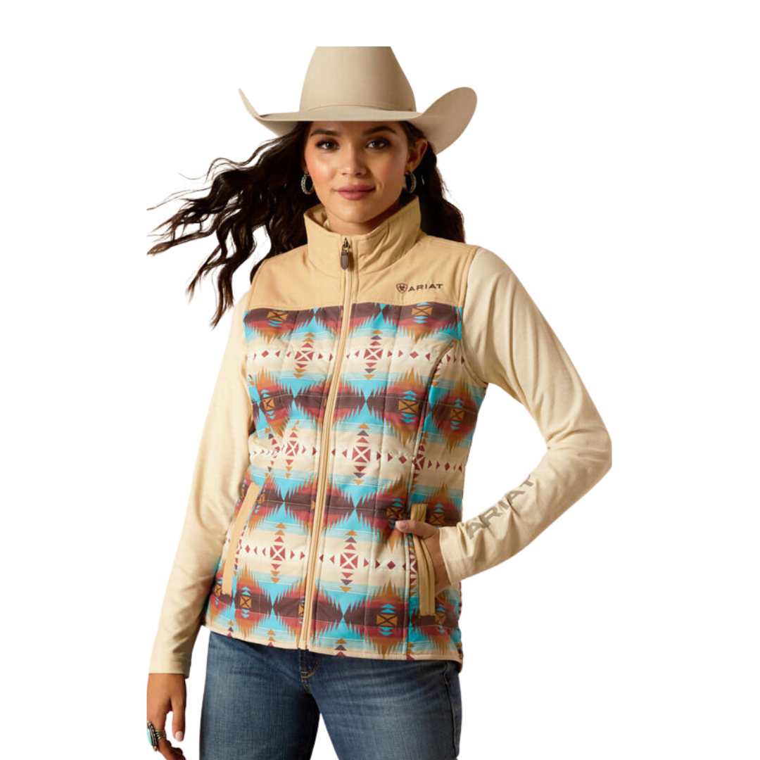 Ariat Women's Crius Insulated Serrano Southwest Print Vest