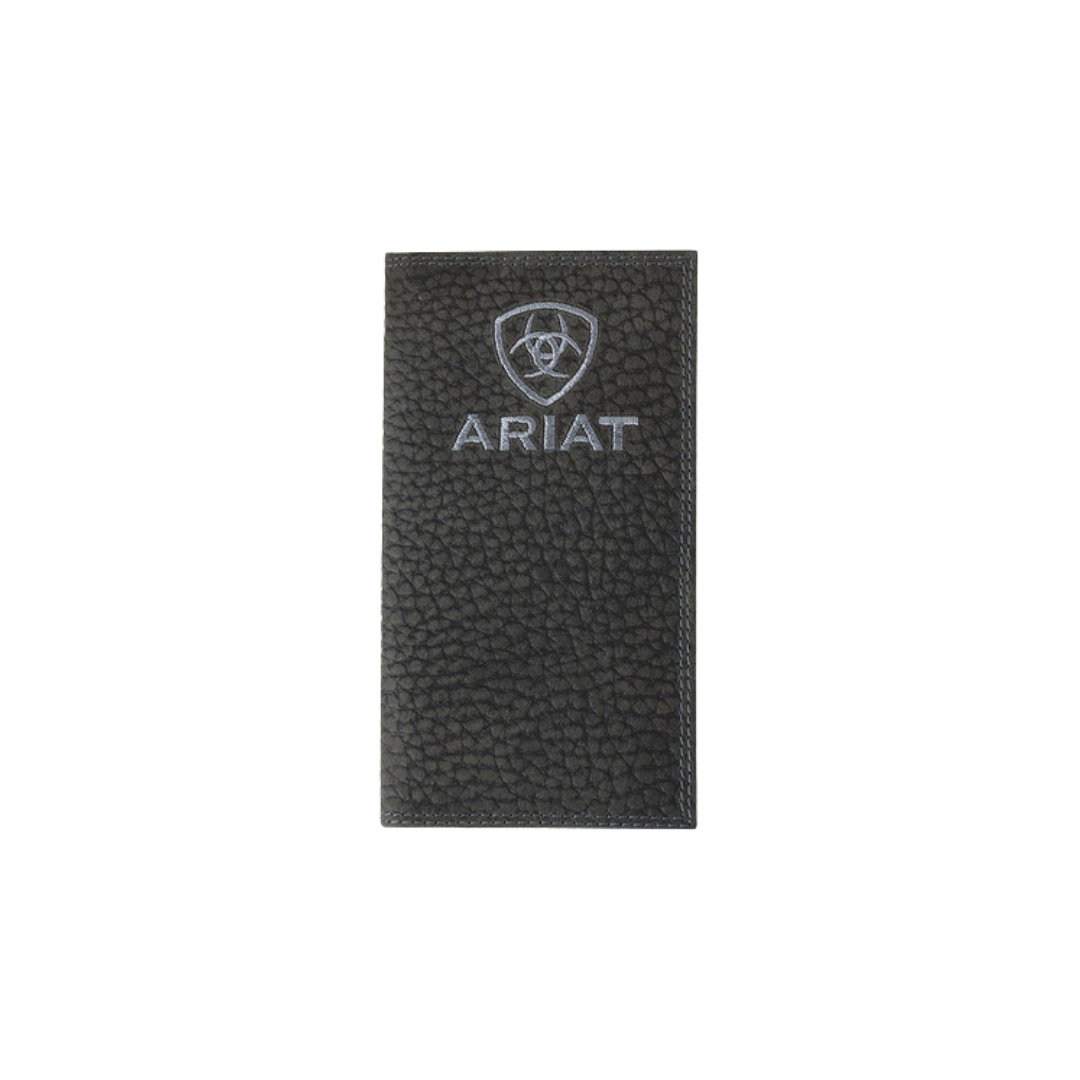 Ariat Men's Rodeo Bullhide Black Wallet