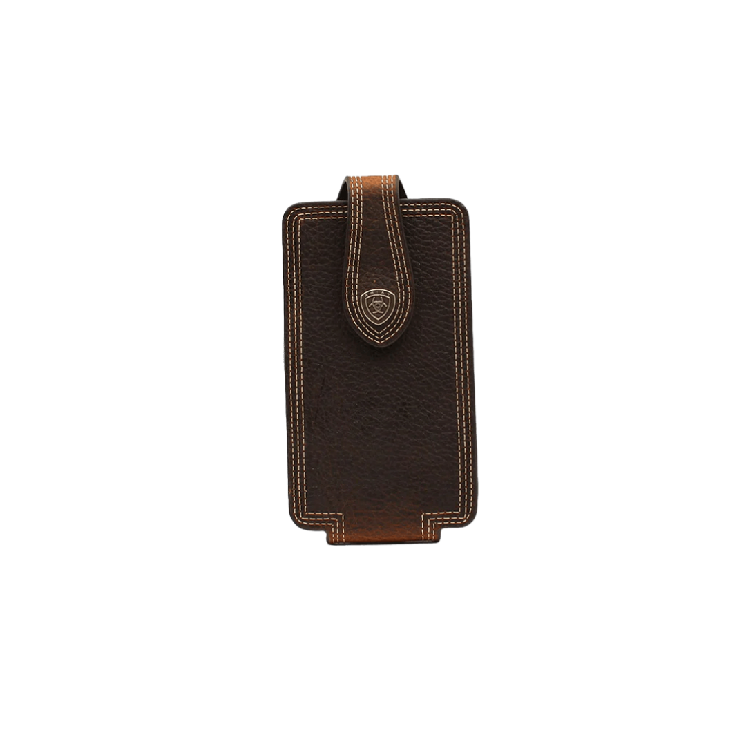 Ariat Men's Triple Stitched Medium Brown Phone Cases