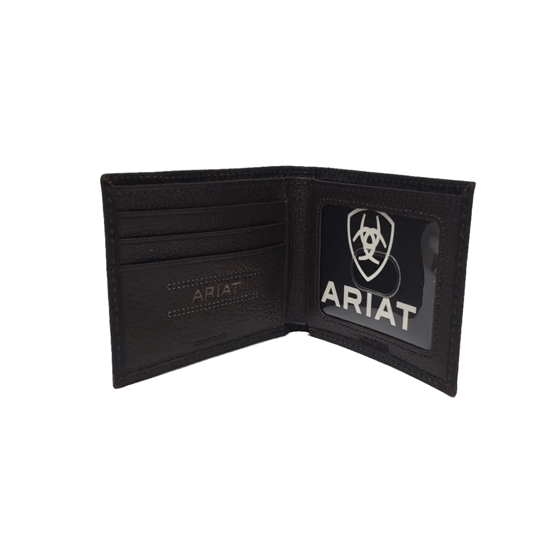 Ariat Men's Mexico Bifold Brown Wallet