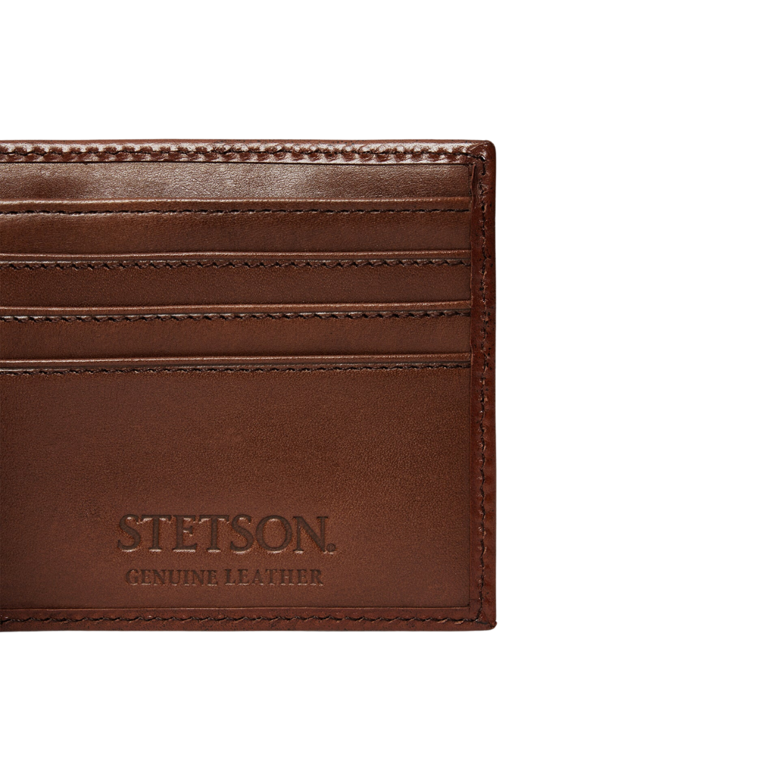 Gem Dandy Men's Tooled Bi Fold Brown Wallet