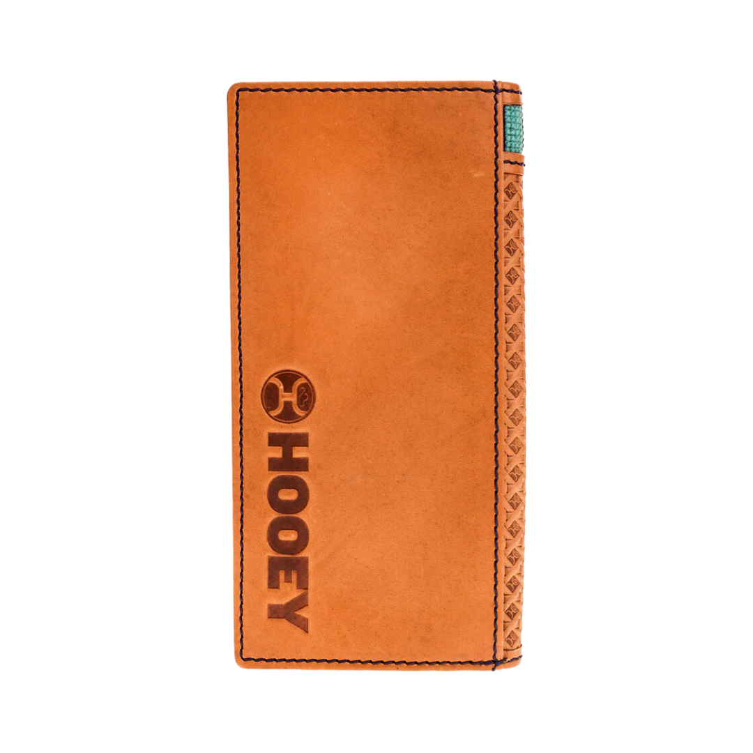 Hooey Men's Tarlo Basket Weave Serape Rodeo Tan Wallet