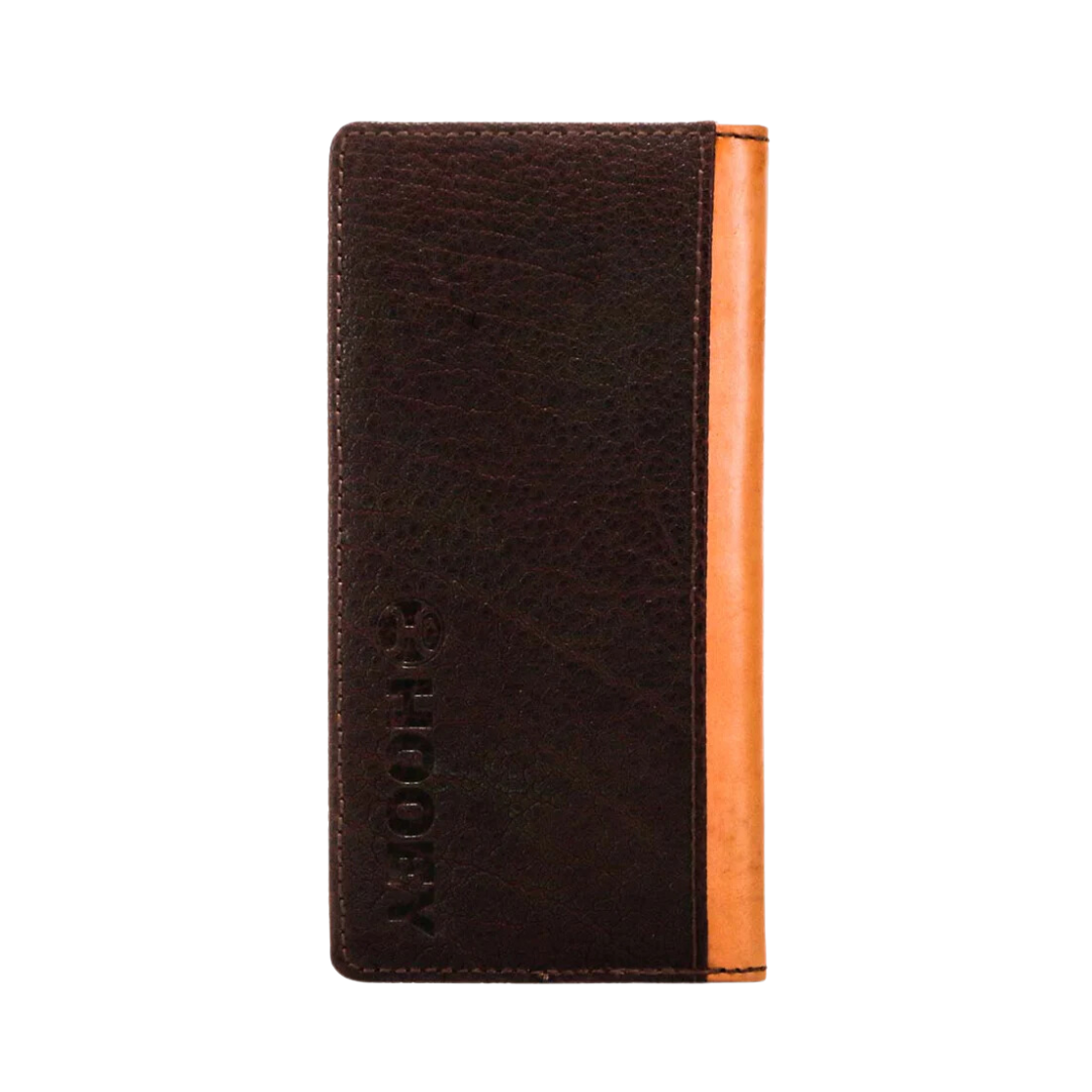 Hooey Men's Top Notch Rode Ivory Leather Tan Brown Wallet