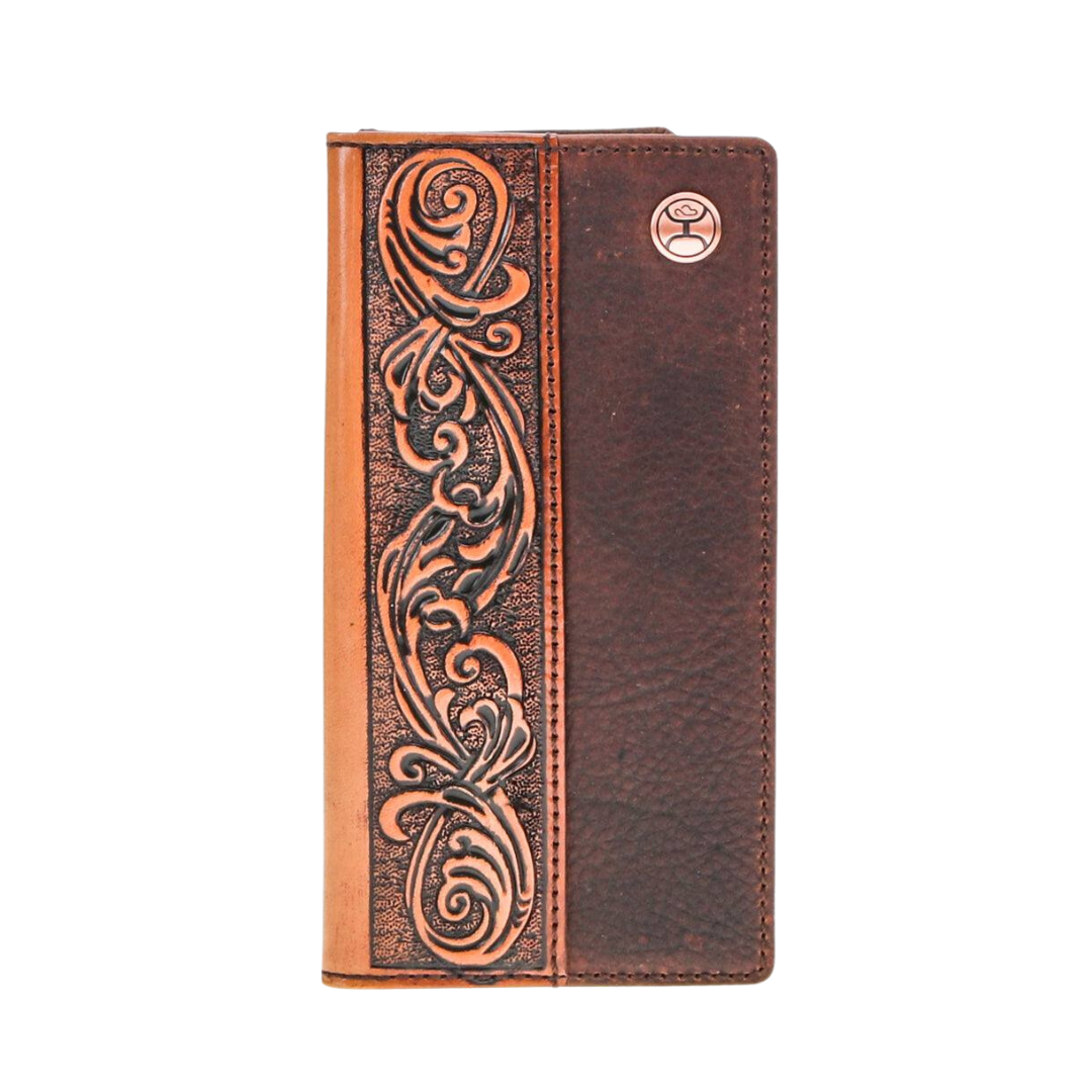 Hooey Men's Grayson Rodeo Brown Tan Wallet