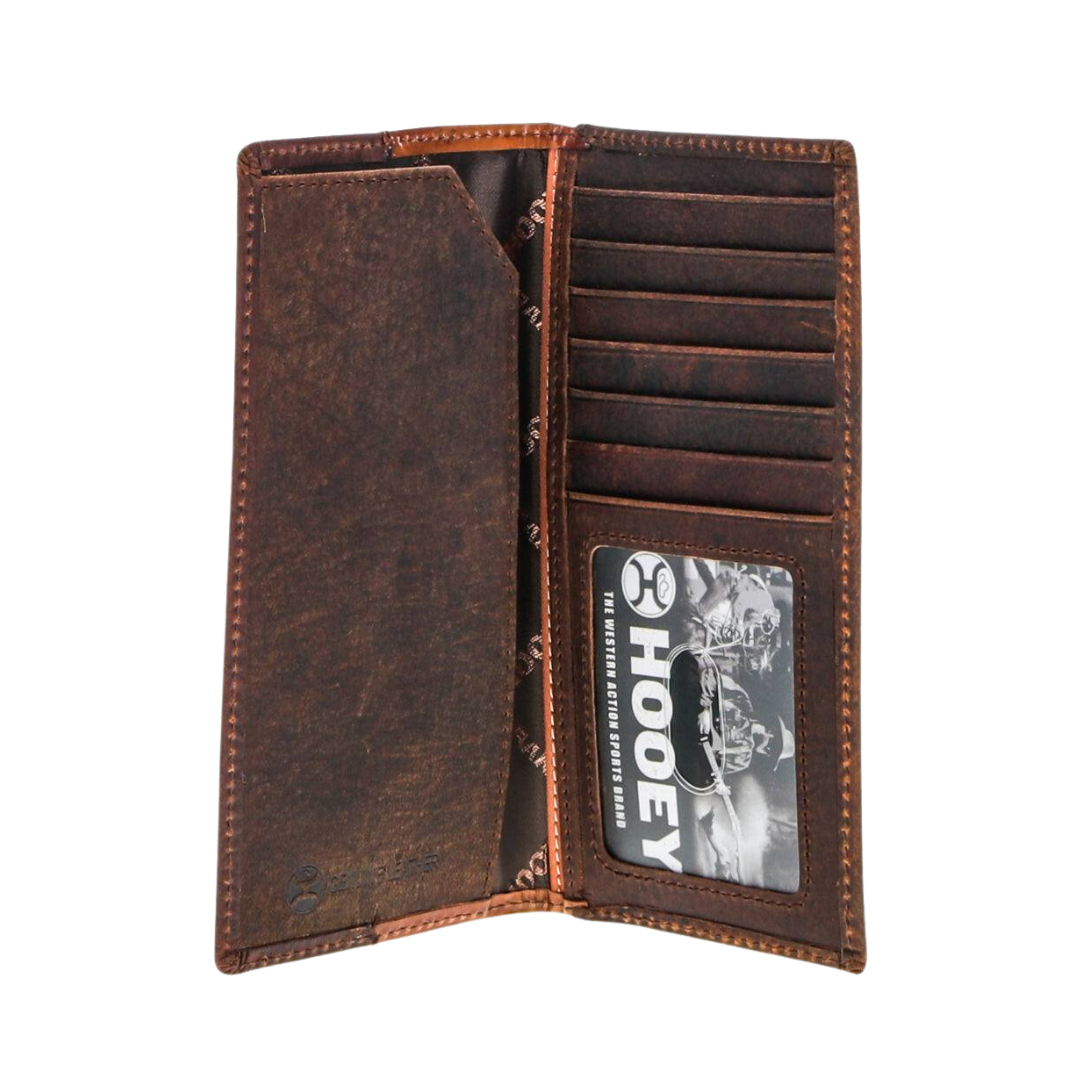 Hooey Men's Grayson Rodeo Brown Tan Wallet
