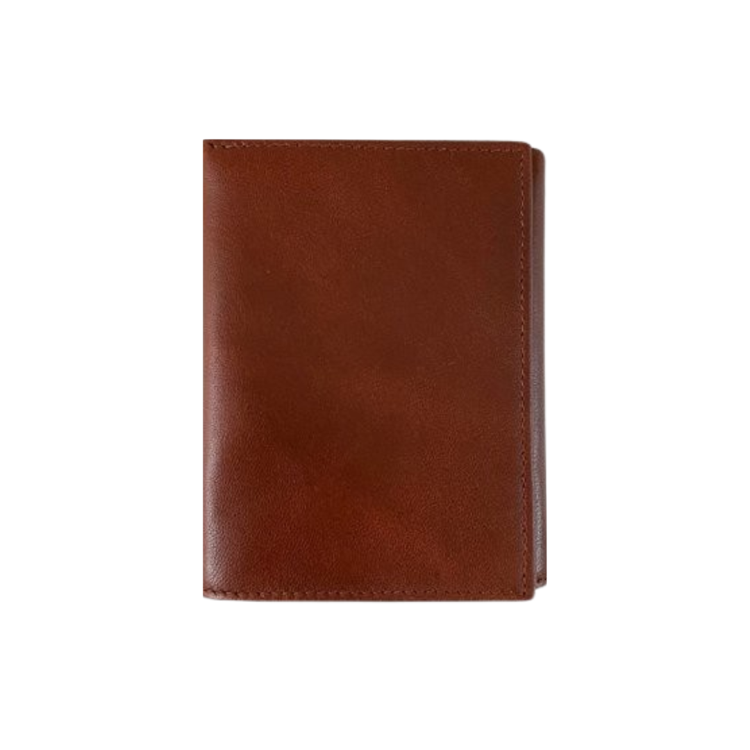 Gem Dandy Men's Trifold Brown Wallet