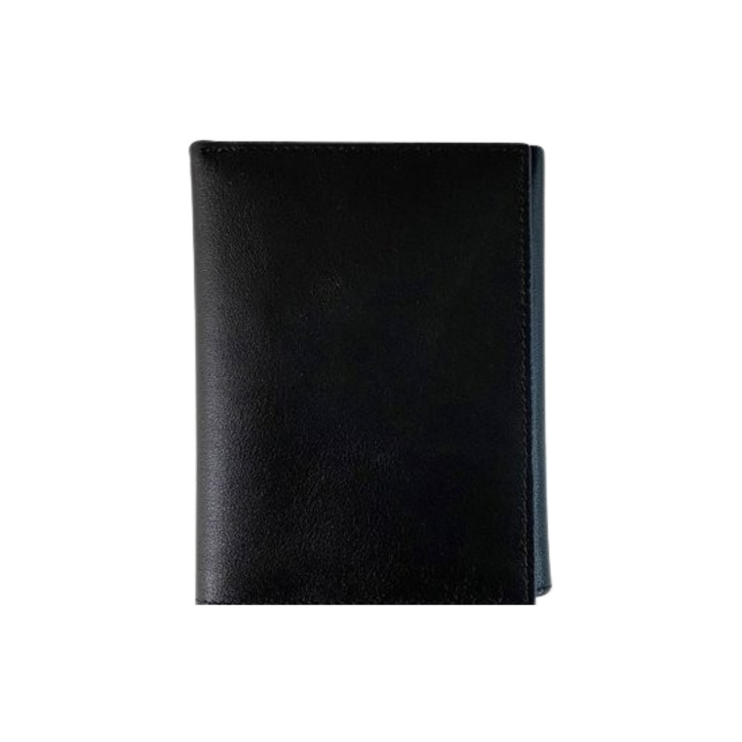 Gem Dandy Men's Trifold Black Wallet