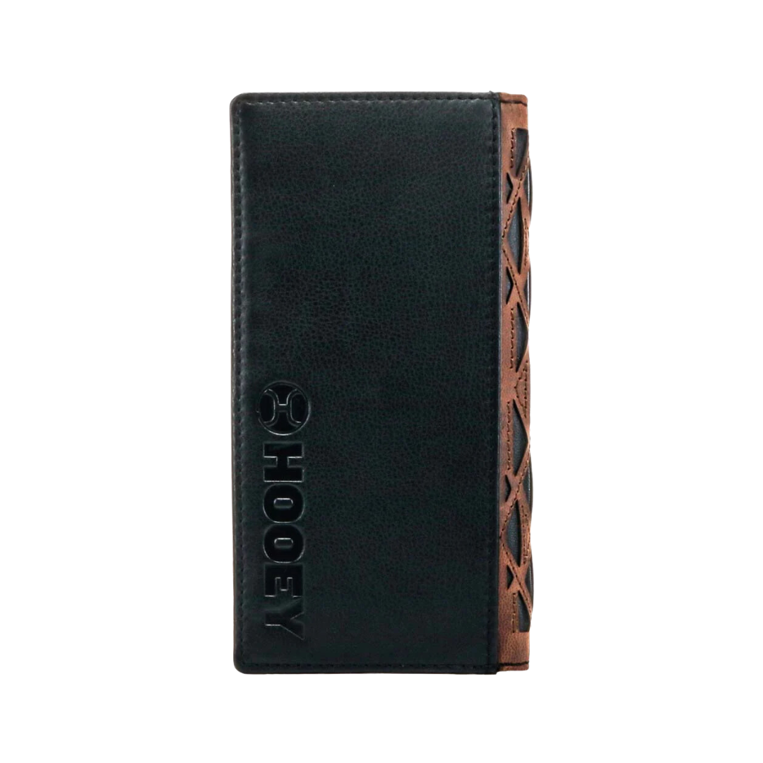 Hooey Men's Chapawee Rodeo Aztec Print Ivory Red Wallet