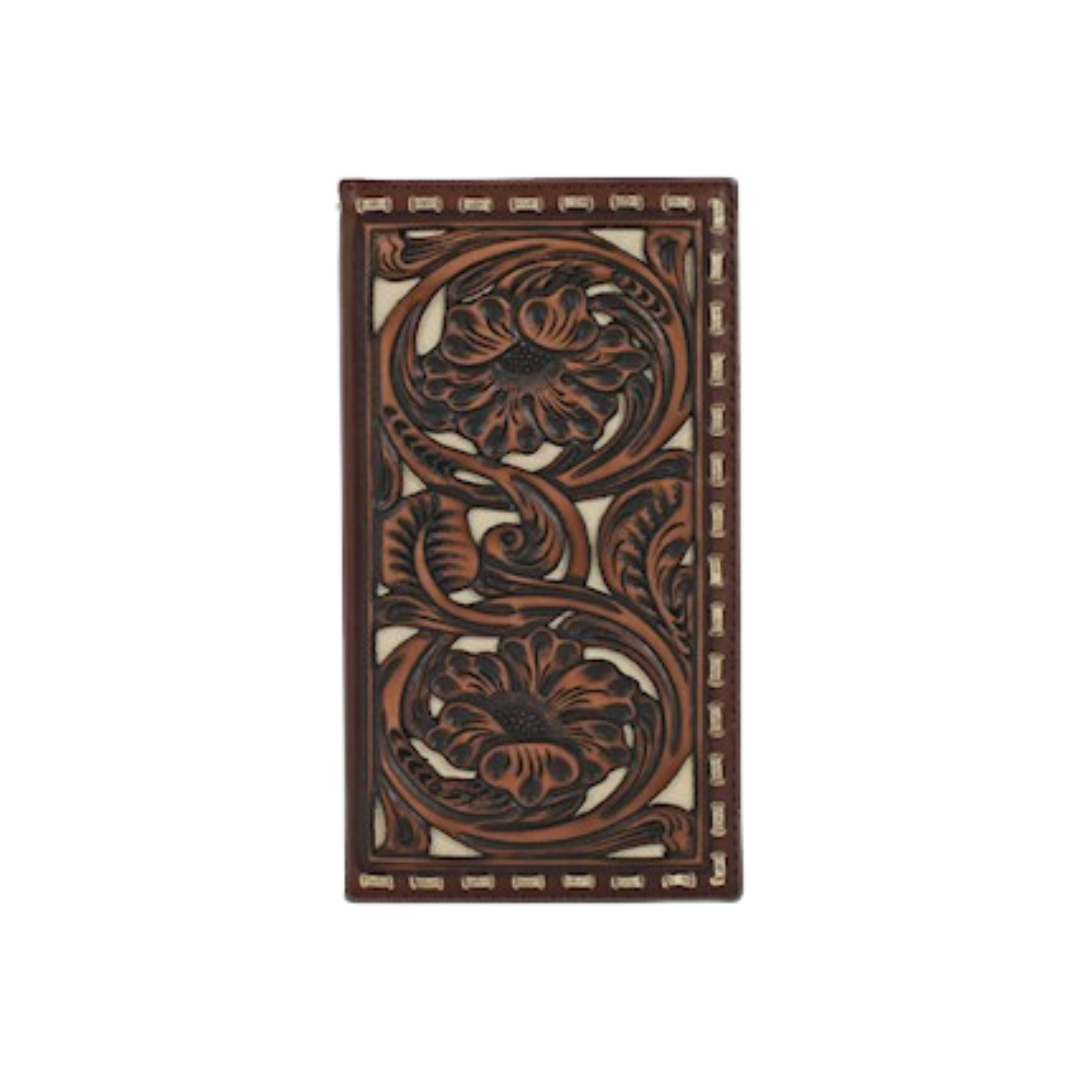 Tony Lama Men's Rodeo Brown Wallet