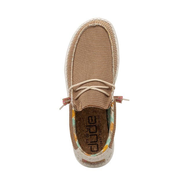 Hey Dude Men's Wally Eco Sox Rust Shoes