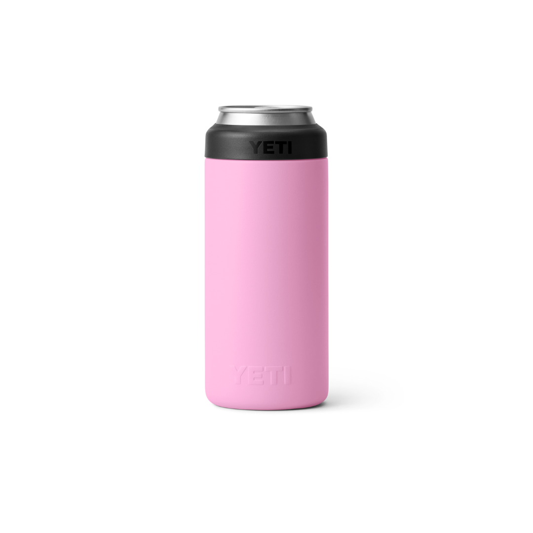 Yeti Rambler 12oz Power Pink Slim Can Cooler