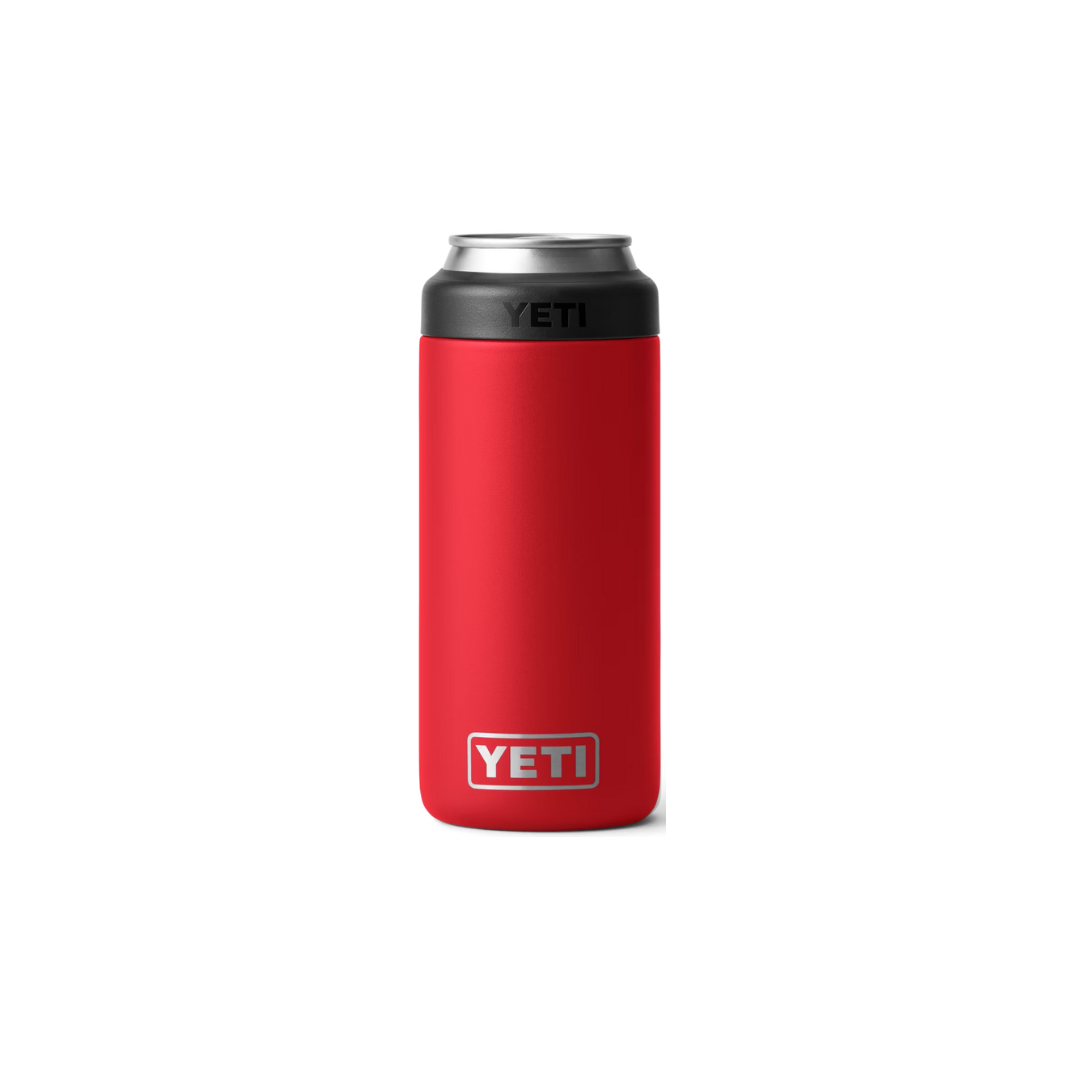 Yeti Rambler 12 Oz Colster Slim Rescue Red Can Cooler