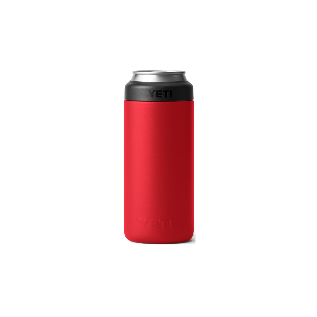 Yeti Rambler 12 Oz Colster Slim Rescue Red Can Cooler