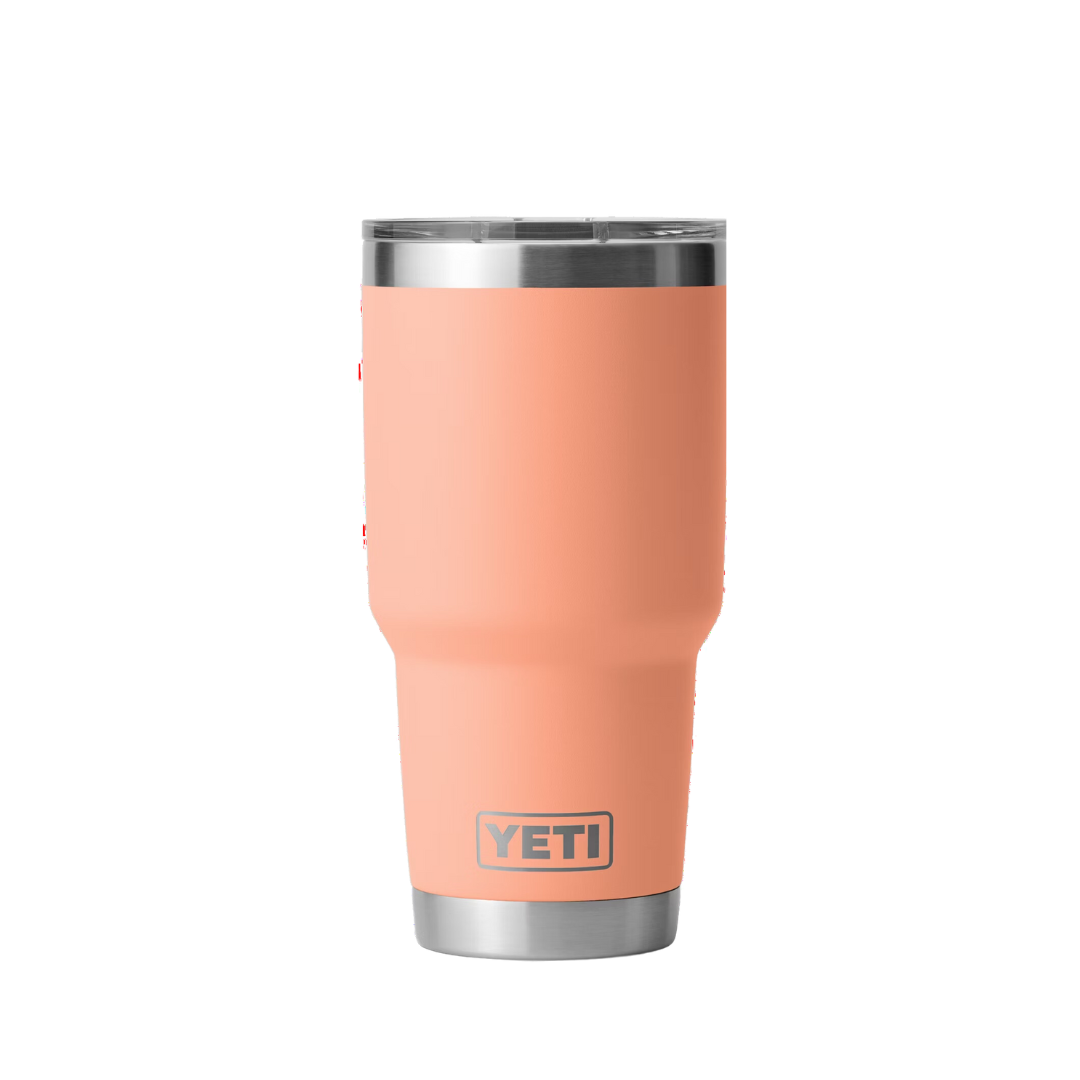 Yeti Rambler 30 Oz Magslider Lowcountry Peach Tumbler