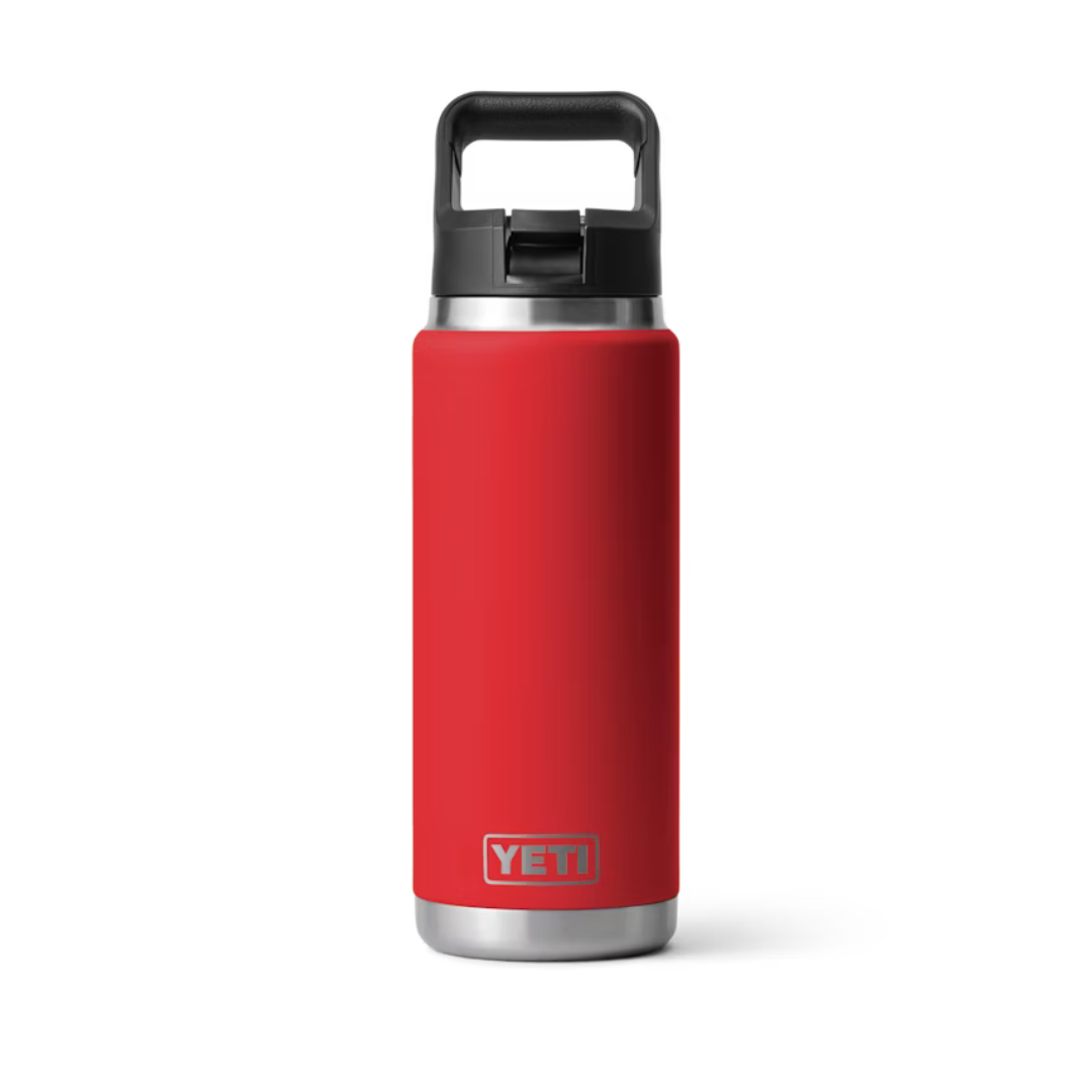 Yeti Rambler 26oz Rescue Red Water Bottle