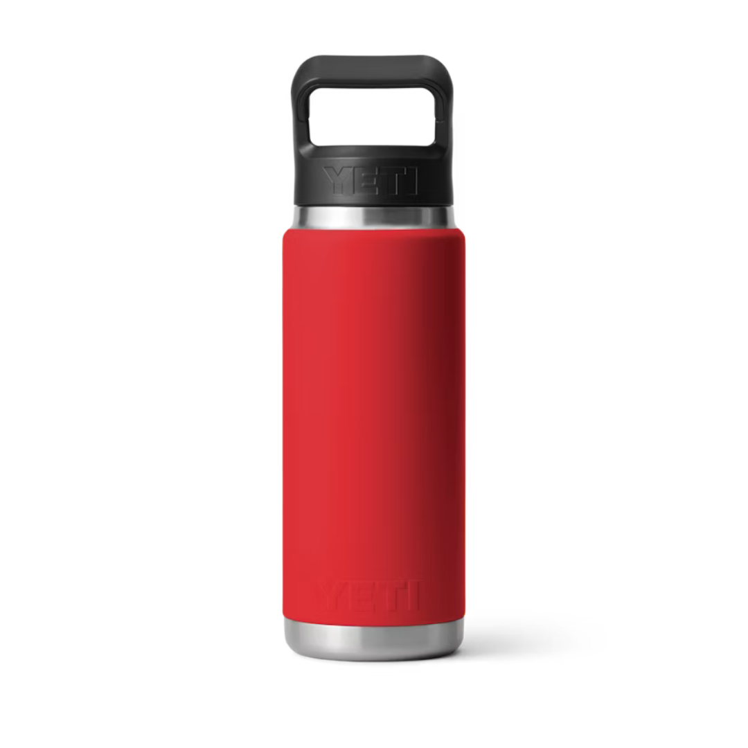 Yeti Rambler 26oz Rescue Red Water Bottle