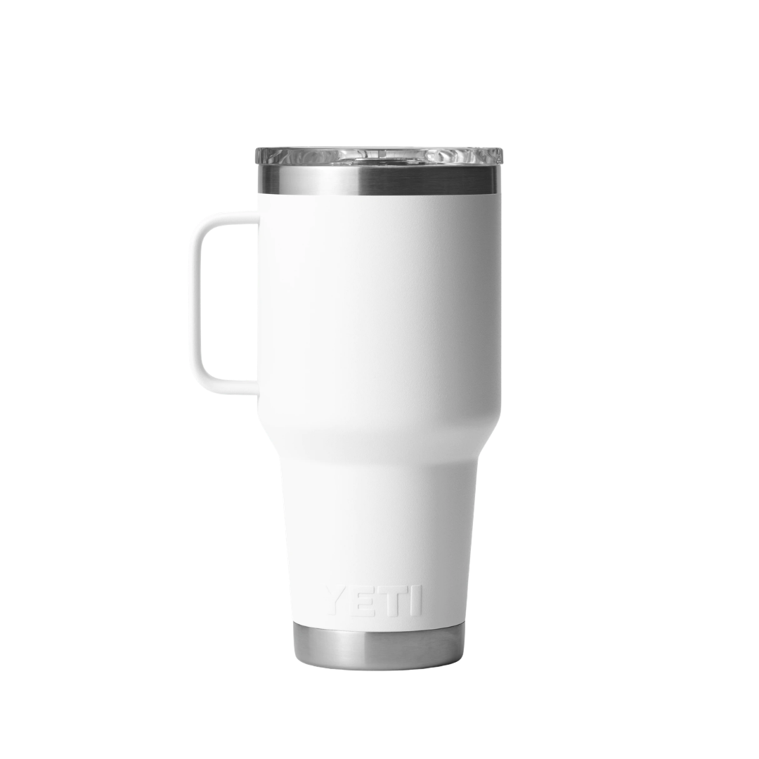 Yeti Rambler 30oz White Travel Mug