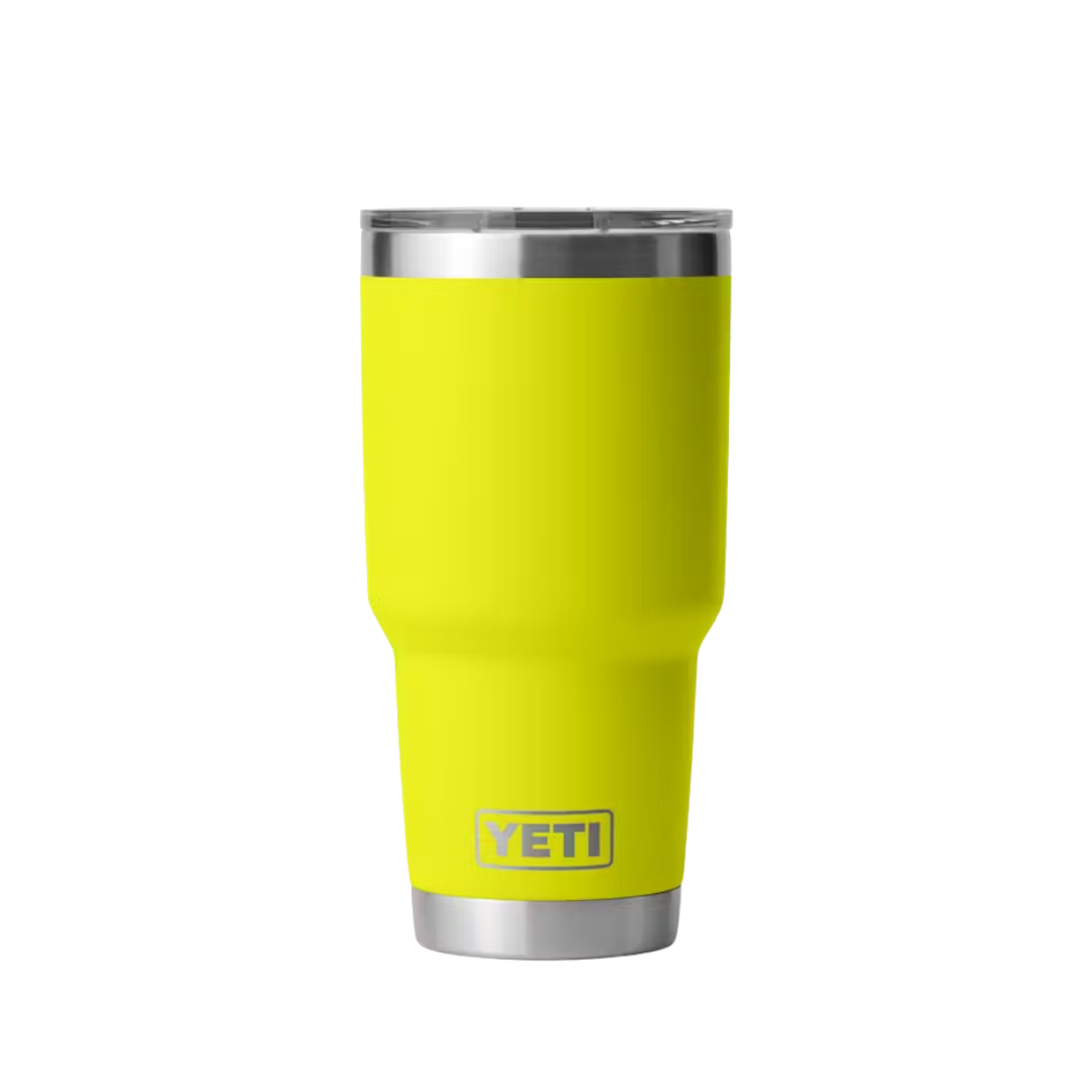Yeti Rambler 30oz Firefly Yellow Tumbler