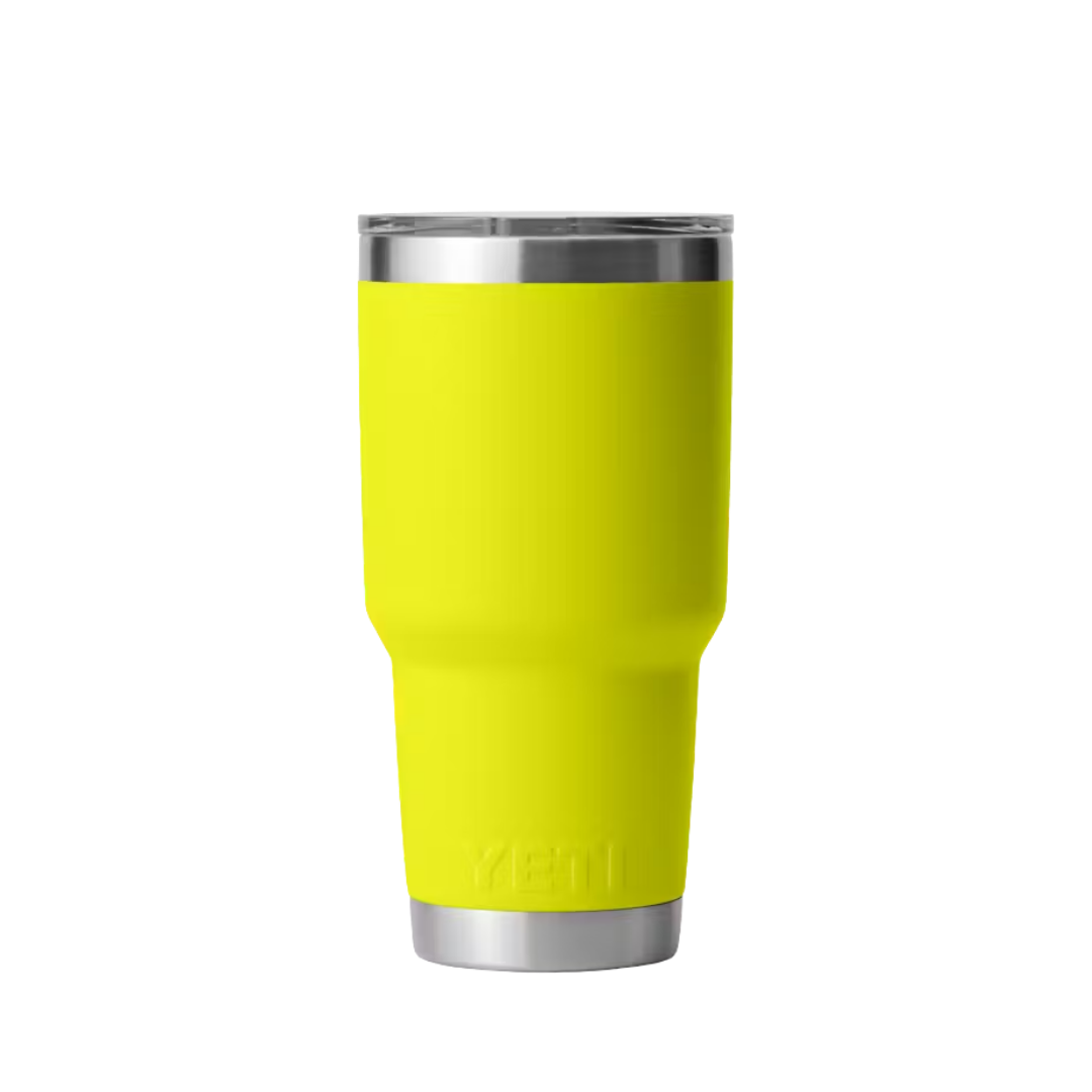 Yeti Rambler 30oz Firefly Yellow Tumbler