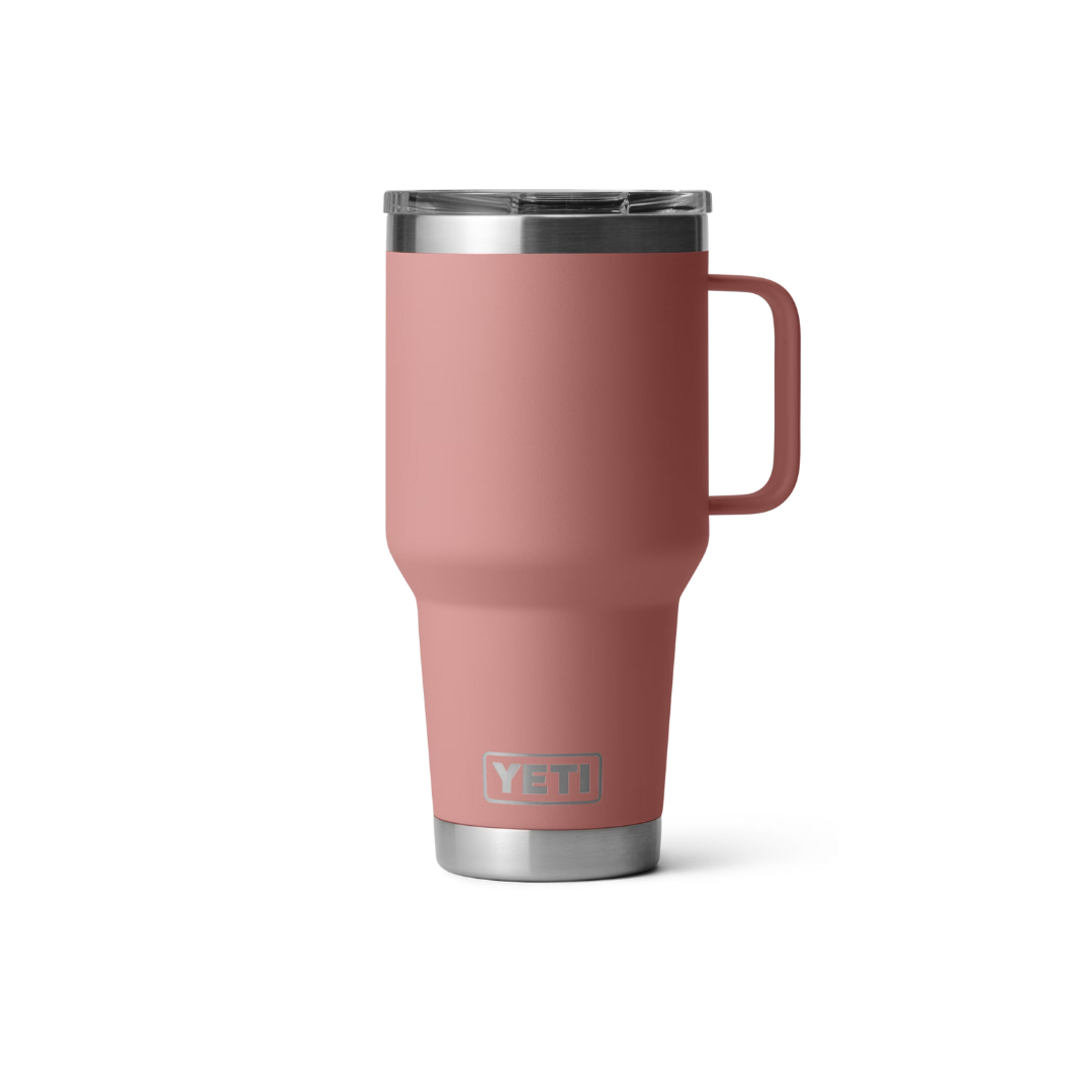 Yeti Rambler 30oz Sandstone Pink Travel Mug