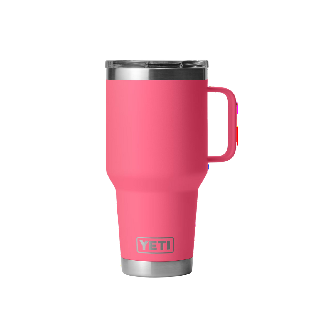 Yeti Rambler 30 Oz Stronghold Lid Travel Tropical Pink Mug