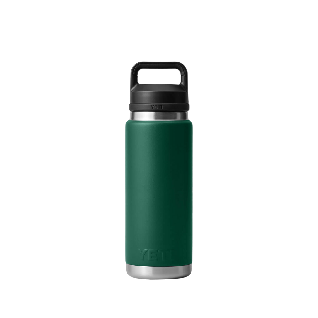 Yeti Rambler 26 oz Chug Cap Black Forest Bottle