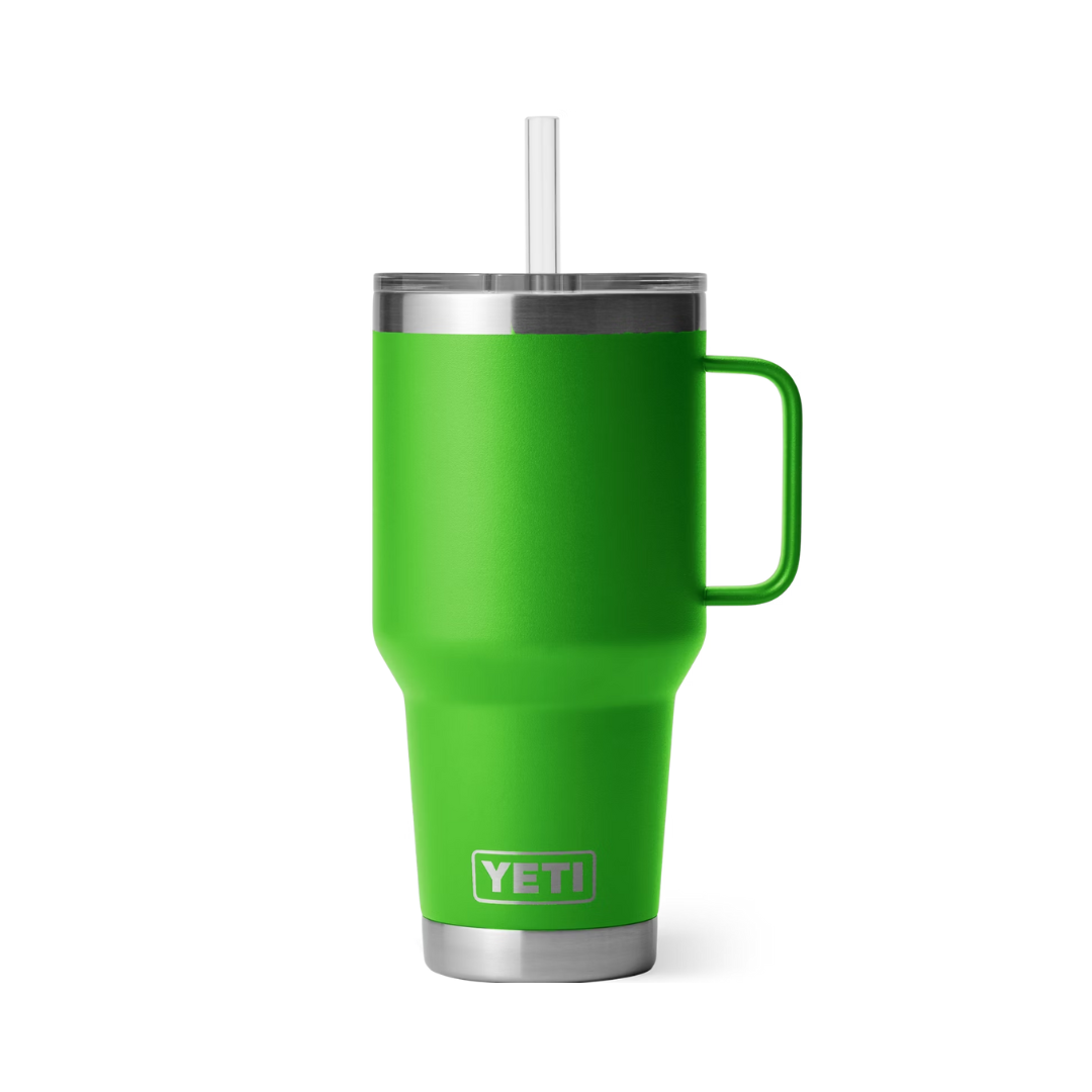Yeti Unisex Rambler 35 Oz Straw Lid Canopy Green Straw Mug
