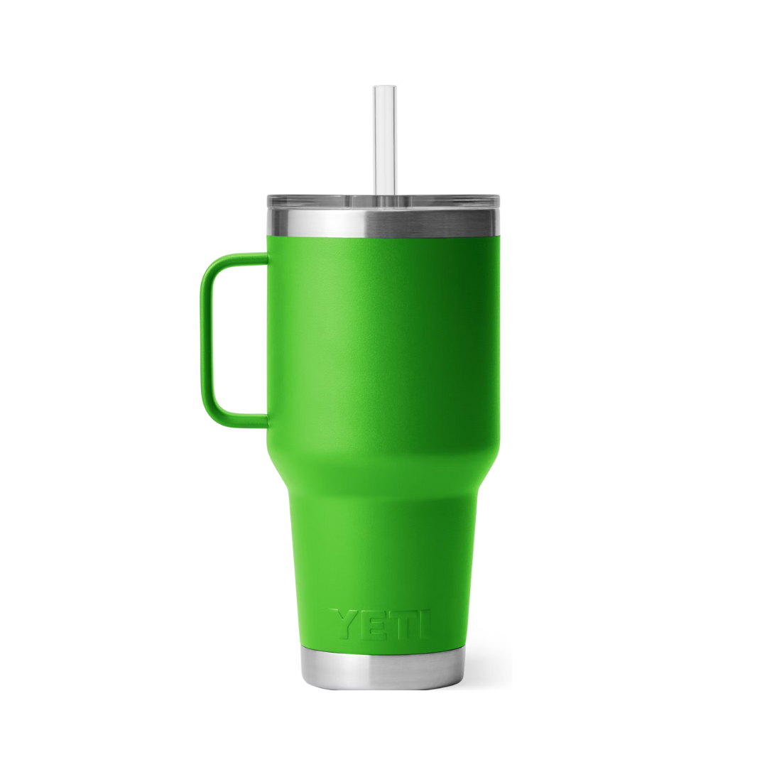 Yeti Unisex Rambler 35 Oz Straw Lid Canopy Green Straw Mug
