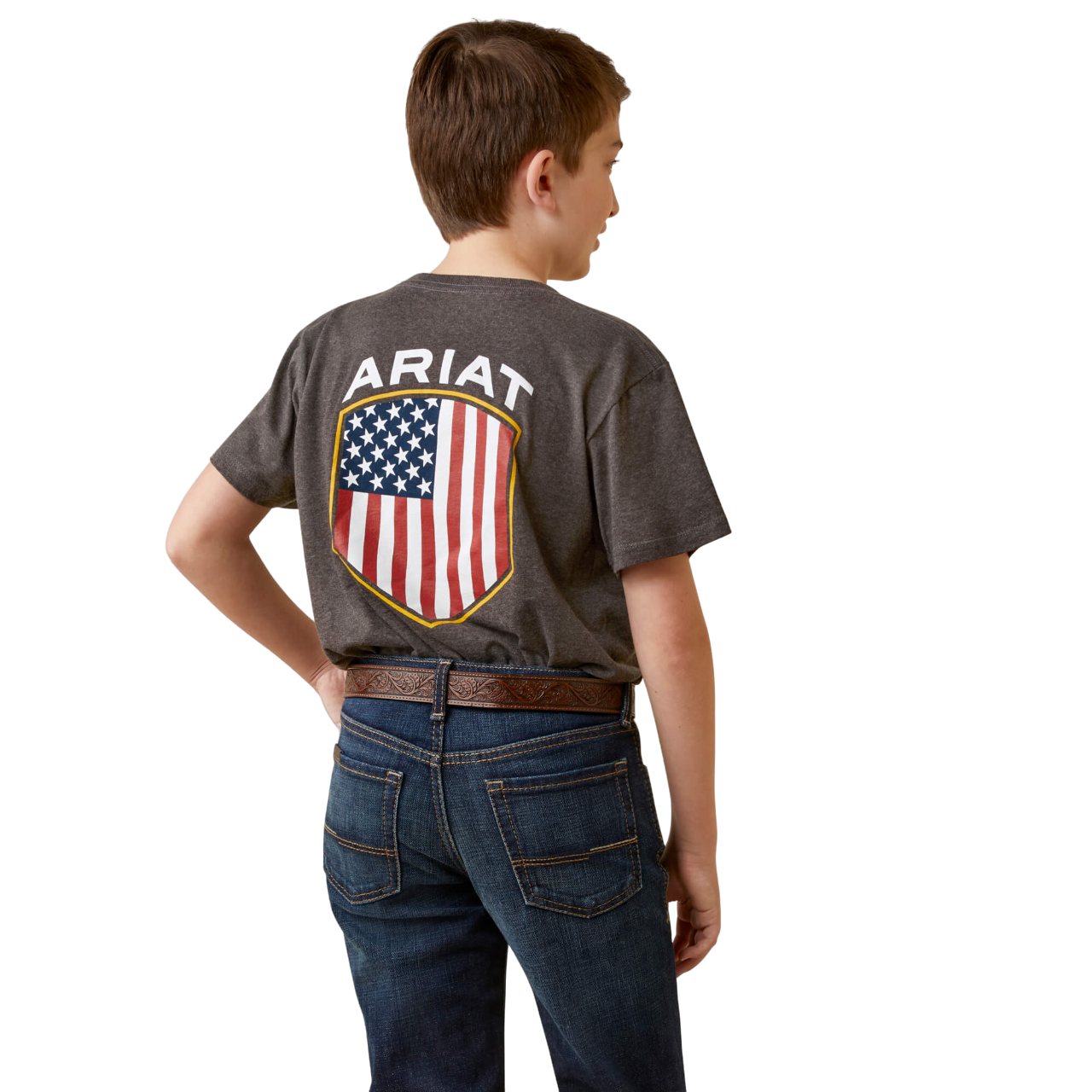 Ariat Boys Patriot Badge T-Shirt