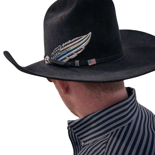 Montana Men's Peacemakers Hat Feather