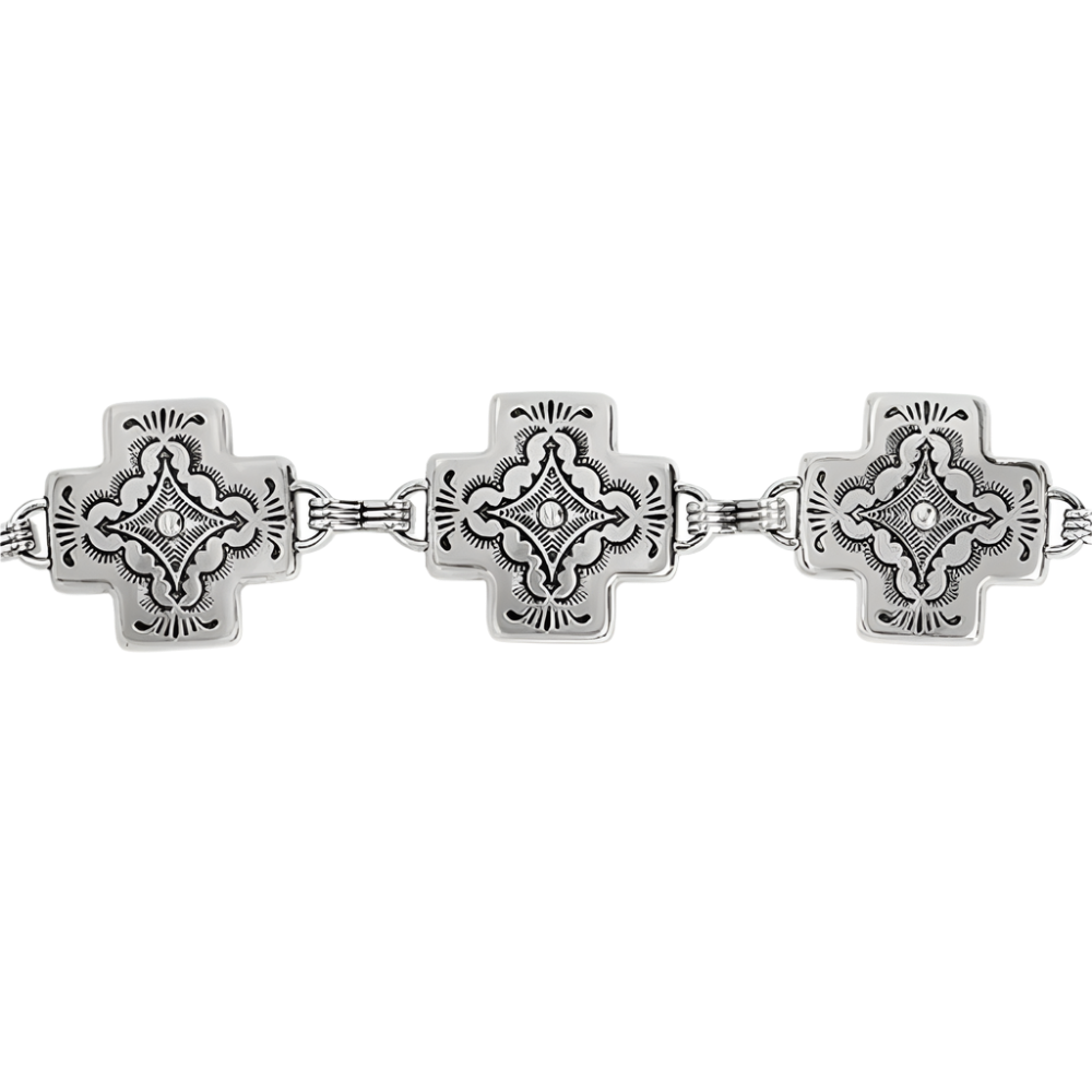 Brighton Women's Nizhoni Cross Black Belt