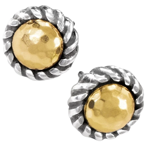 Brighton Women's Gold Magic Mini Post Earrings