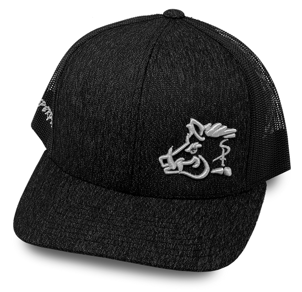 Oil Filed Hats Heather Men´s Black Sniper Pig Cap