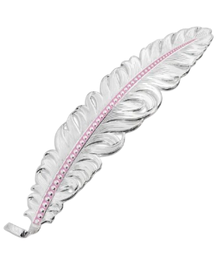 Montana Silversmith Tough Enough to Wear Pink Hat Feather