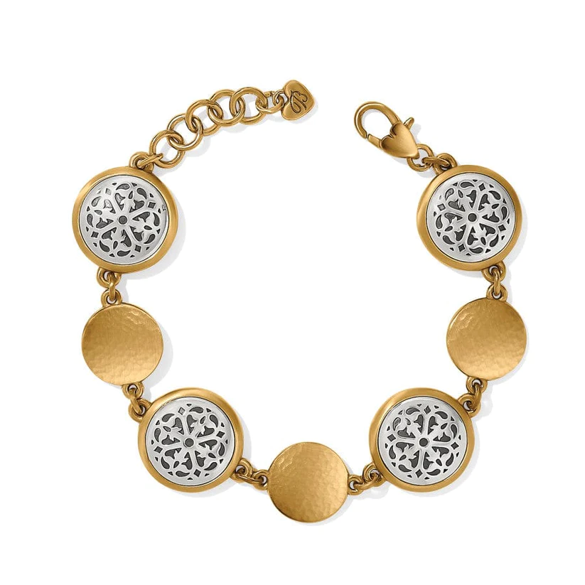 Brighton Women's Ferrara Two Tone Luce Link Bracelet
