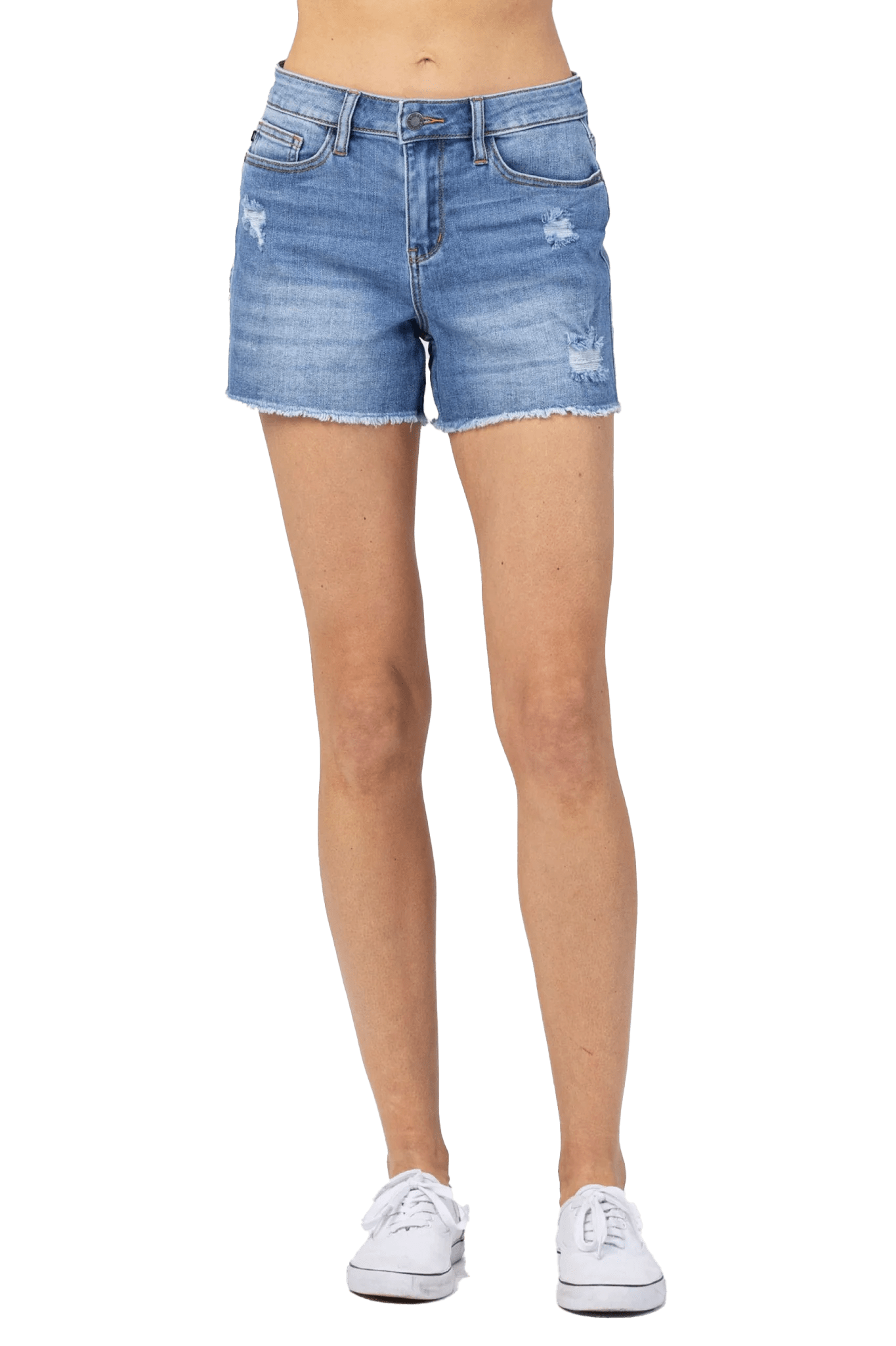 Judy Blue Gray Cactus Shorts