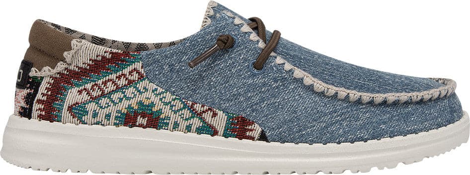 Hey Dude Women's Wendy Rodeo Denim In Blue Shoes