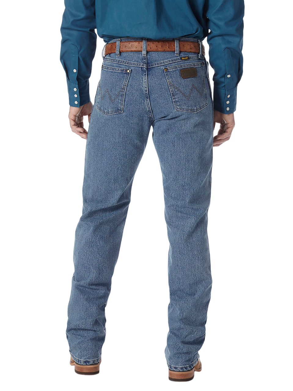 Wrangler Men's Premium Performance Advanced Comfort Stone Bleach Jeans