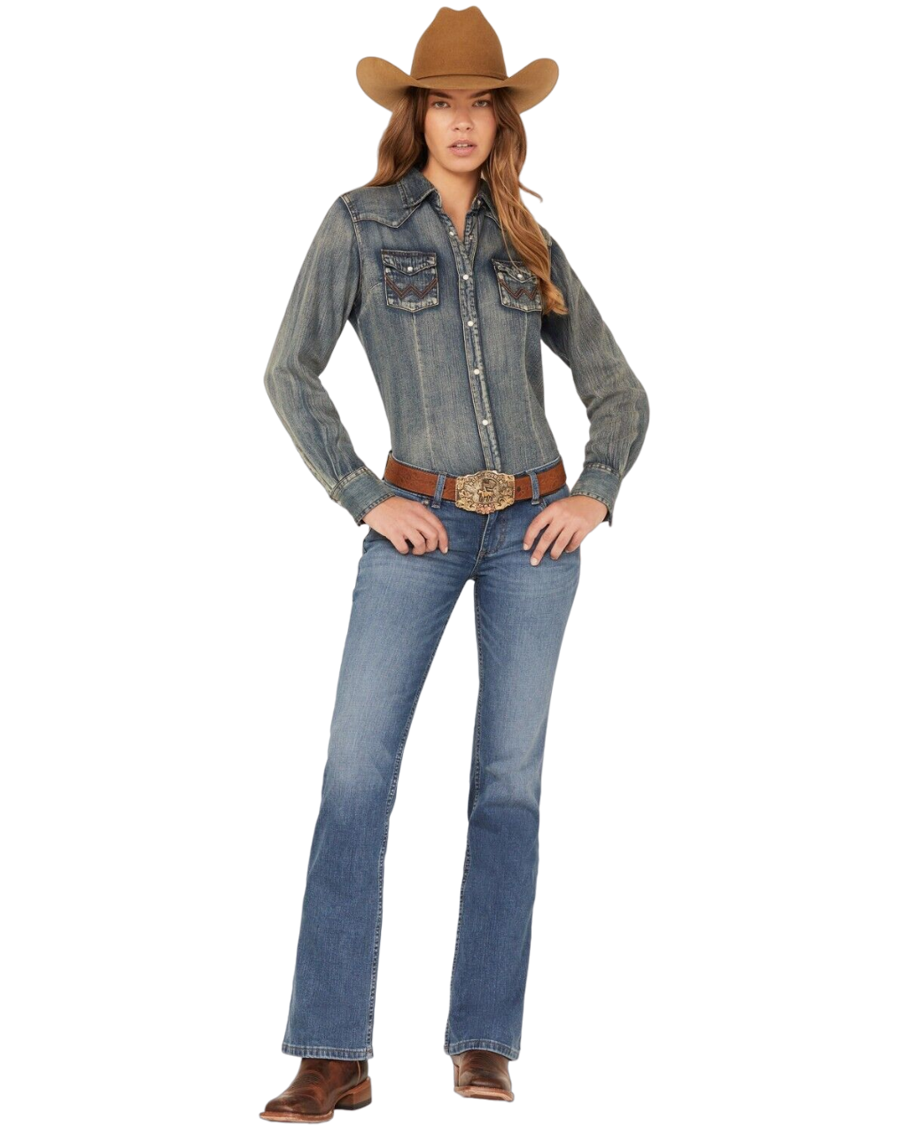 Wrangler Women Retro Sadie Low-rise Bootcut Jeans